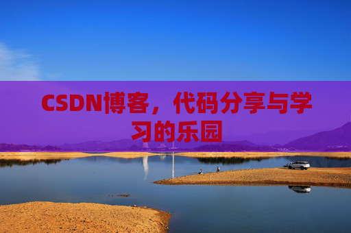 CSDN博客，代码分享与学习的乐园